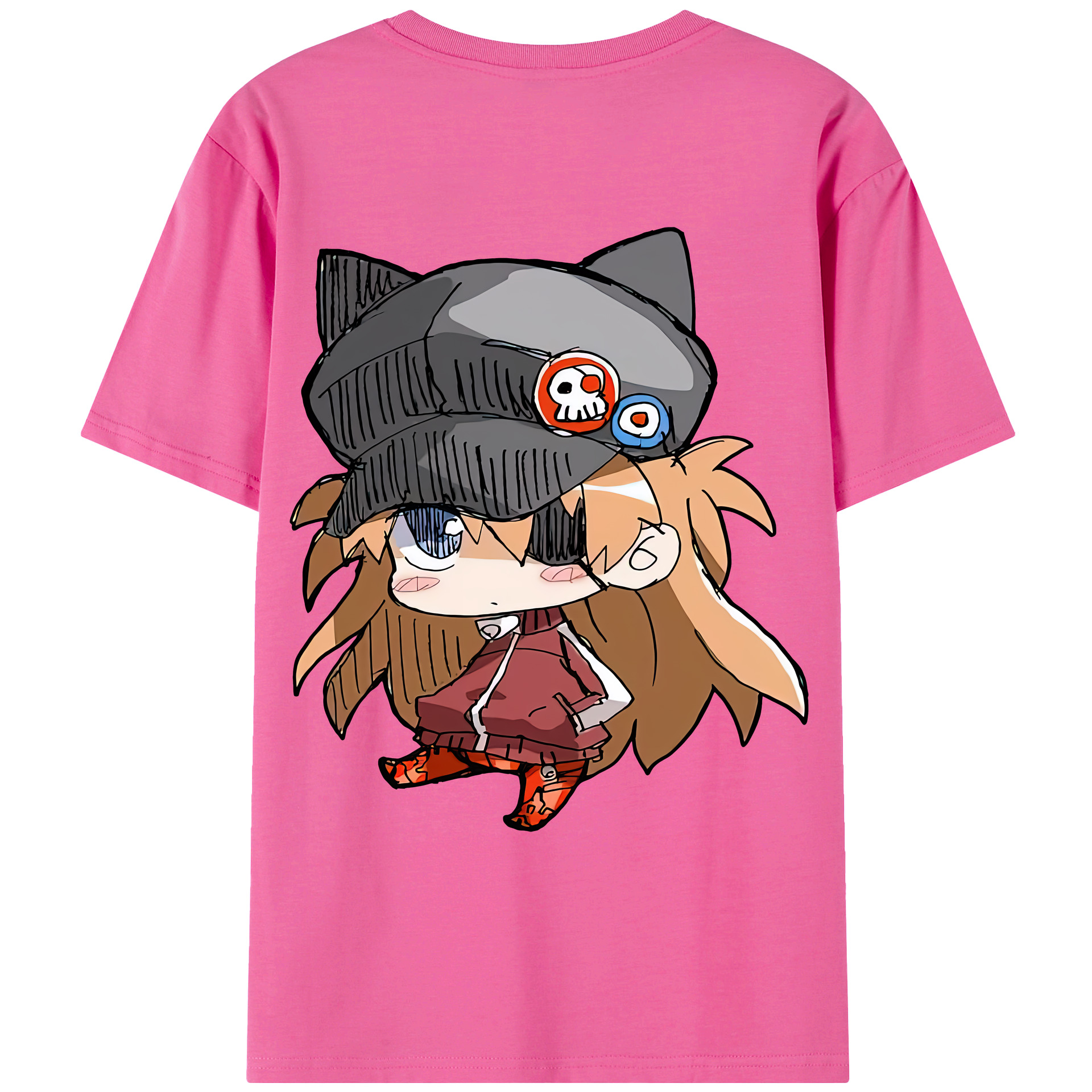 （画像用） EVA 新世紀エヴァンゲリオン レディース半袖Tシャツ(バックプリント)